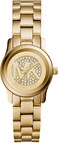 Michael Kors Petite Runway Watch For Women - Analog Stainless Steel Band - MK3304