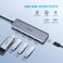 UGREEN Type-C 4-Port USB3.0 Hub with Micro USB Power Supply