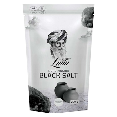 Lunn Fine Black Salt 200g