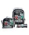 JUSTICE LEAGUE School Bag - Trolley Bag with Lunch Bag &amp; Pencil Case