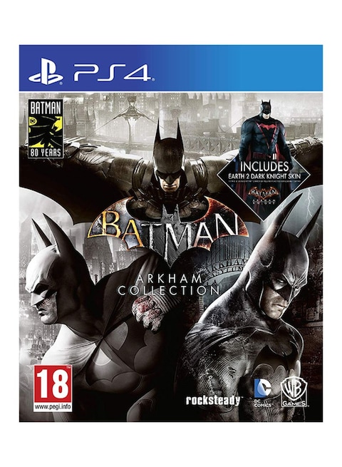 WB Games Batman Arkham Collection (Intl Version) - Action &amp; Shooter - PlayStation 4 (PS4)