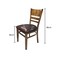 Jilphar Furniture Solid Wood Restaurant Dining Chair  JP1003