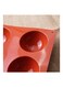 Generic 6 Holes Silicone Mold For Chocolate, Cake, Jelly, Pudding, Round Shape brown 30.00*5.00*18.00cm