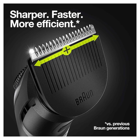 BT3240--Braun Beard Trimmer and Hair Clipper, Free Gillette Fusion5 ProGlide razor