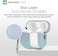 Amazing Thing Smoothie Airpods Pro 2 case cover (2022) Airpods Pro (2nd Generation) case with Carabiner - Light Blue
