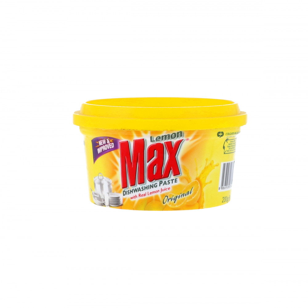 Lemon Max Dishwashing Paste Yellow 200 gr