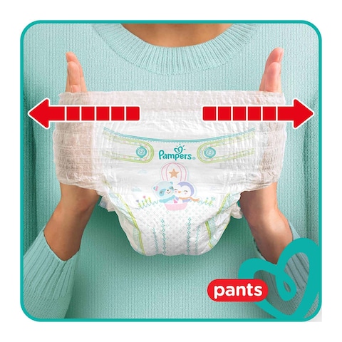 Pampers Baby Pants Diapers, 6 Extra Large, 16+ kg - 48 Diapers