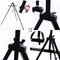 Generic Portable Folding Easel Stand With Gym Bag Artist Painting Outdoor Folding Table Easel 170 cm Height Aluminum Set