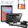 Generic - Folding Stand TPU+PC Protective Case Cover For IPad 10.2 Inch 2019 With Strap