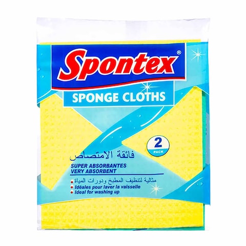 Spontex Sponge Cloth - Pack of 2