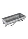 Generic 2-Piece Portable BBQ Charcoal Grill Set -Silver 35Inch