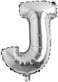 Generic J Letter Decorative Foil Balloon For Party 16Inch