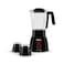 Mienta Blender - 1.5 Liter - 400 Watt - Black - BL1261B