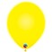 11in Q-Lite Yellow Latex Balloons 5 pcs
