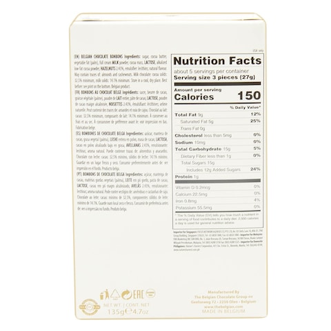 The Belgian Original Chocolate 135G