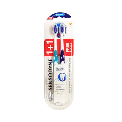 Sensodyne Advanced Repair And Protect Soft Tooth Brush 1+1 Piece Free