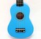 21inch Mike ukulele with bag and strap picks (drak  blue)