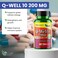 كبسولات AMS Co Q10 الهلامية 200 ملغ 60 كبسولة