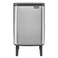Brabantia Bo Waste Bin Hi Matt Steel Fingerprint Proof 7L