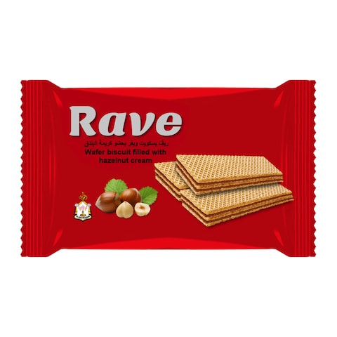 Rave Small Wafer Hazelnut 4p