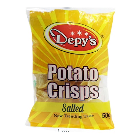 Depys Salted Potato Crisps 50G