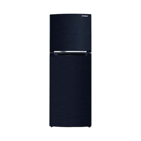 ثلاجة فريش نوفروست - 397 لتر - أسود - FNT-B470B