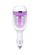 Generic Car Air Humidifier With USB Charger Port White/Purple