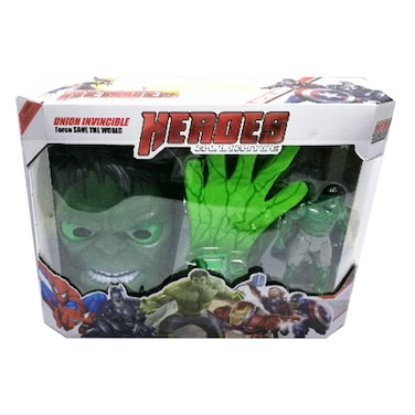 Heroes Hulk Mask With Glove
