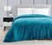 Generic Love's Cabin Flannel Fleece Blanket Twin Size Teal Throw Blanket For Couch, Extra Soft Double Side Fuzzy &amp; Plush Fall Blanket, Fluffy Cozy Blanket (Lightweight, Non Shedding)