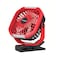 STARGOLD Rechargeable Clip Fan 8 Inch 6.6w AC/DC With LED Light