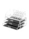 Generic Acrylic Cosmetic Organizer Clear/Black