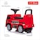 MOON Mercedes Benz Truck Licensed-Foot to Floor Ride On for 12 to 36 Months -Red