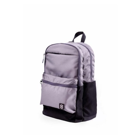 سمارت جيت SG-9015 شنطة ظهر للاب توب - 15.6 بوصة - رمادي فاتح