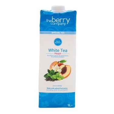 The Berry Company White Tea And Peach Juice 1L