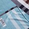 LUNA HOME Fleece Blanket 200*230cm Super Soft Throw Simple Checks Design, Blue Color.
