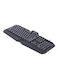 Xtrike Me Membrane Backlight Gaming Keyboard, Black