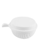 Generic Salad Cutter Bowl Kitchen Fruit Vegetable Cutter White 22.5X10X18Centimeter