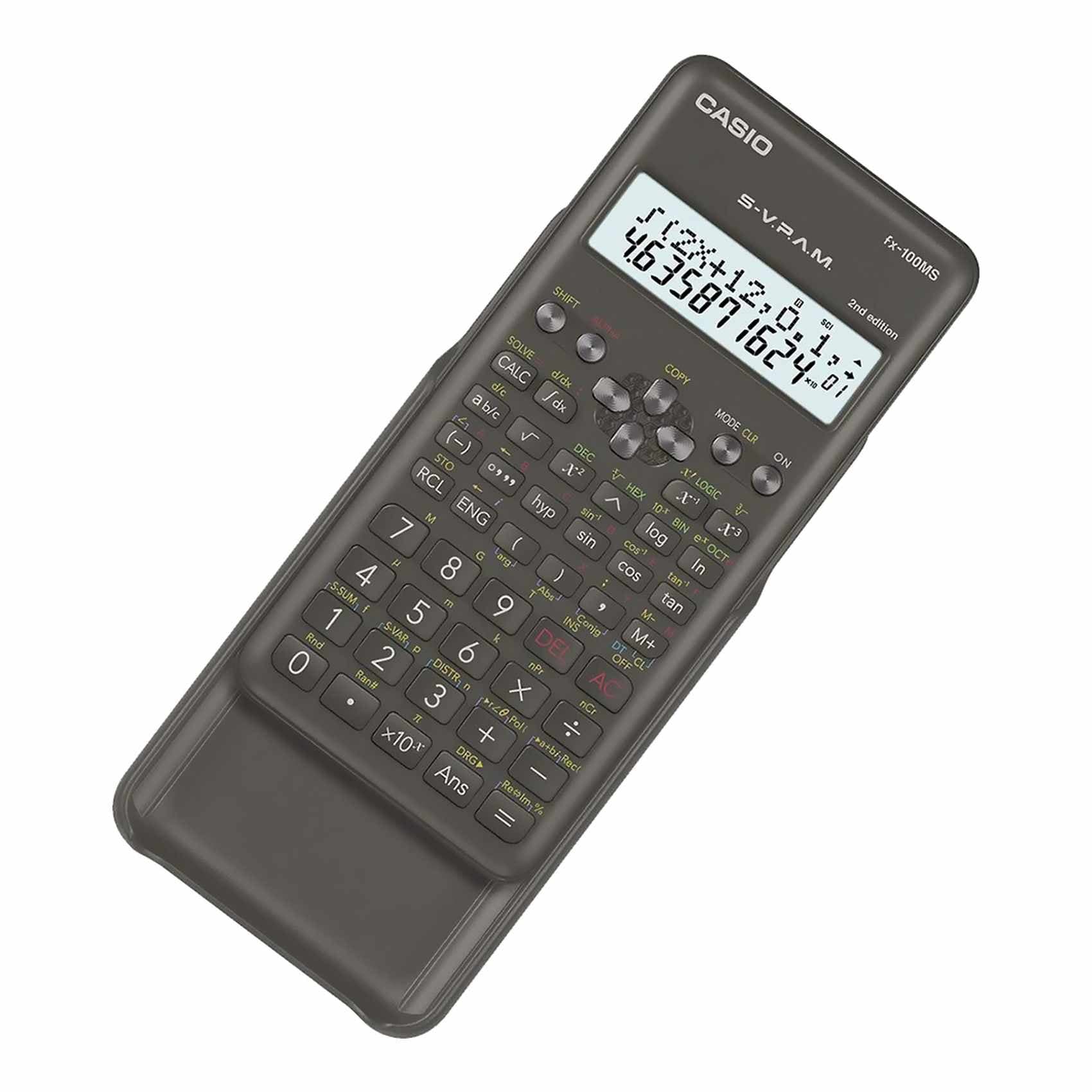 Casio FX 100MS Scientific Calculator 2nd Edition Black Online Carrefour UAE