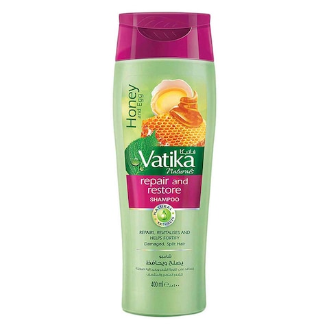 Vatika Naturals Shampoo Repair And Restore Honey And Eggs 400ml