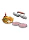 Generic Double Burger Press Hamburger Patties Maker Multicolour 29centimeter