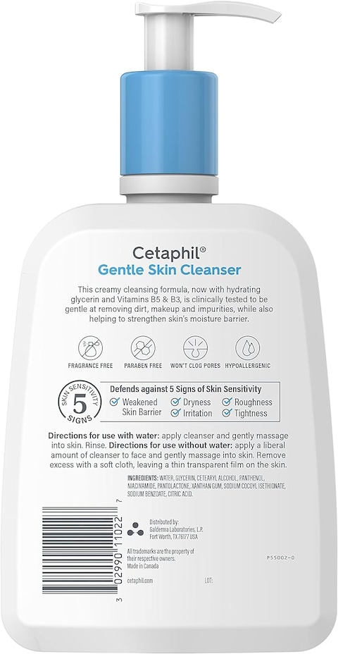 Cetaphil Gentle Skin Cleanser, 16 Oz