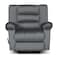 In House Velvet Rocking Recliner Chair - Grey - Nice 02