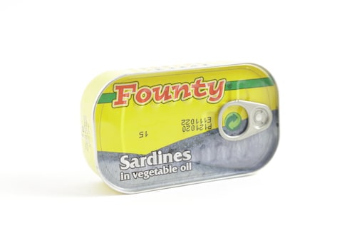 Founty Sardines In Vegetable Oil 125g