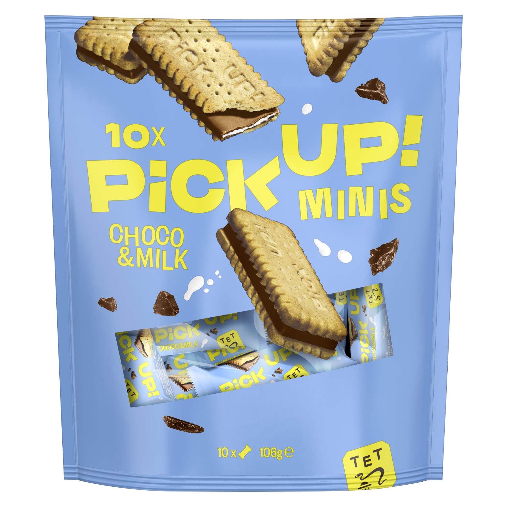 Bahlsen Pick-Up! Minis Choco And Milk 106g