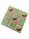 Seasonal Fruits Slide Matching Tic Tac Toe Board Bame Puzzle Set