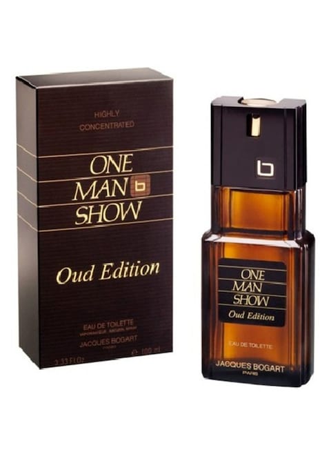 Jacques Bogart One Man Show For Men, Eau De Toilette Spray, Oud Edition 100ml