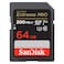Sandisk Extreme Pro Class 3 UHS-I SDXC Memory Card 64GB Multicolour GN4IN
