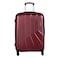 Carlton Padington 4 Wheel Hard Casing Cabin Luggage Trolley 55cm Red