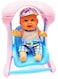 Mini playing baby boy toy, Realistic look, dressed in multi-colour, Open Mouth Designed.