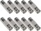 Tomvision - Set of 10 pcs BNC Female to BNC Female Coupler Cable Connector Adapter for CCTV Cameras Security System